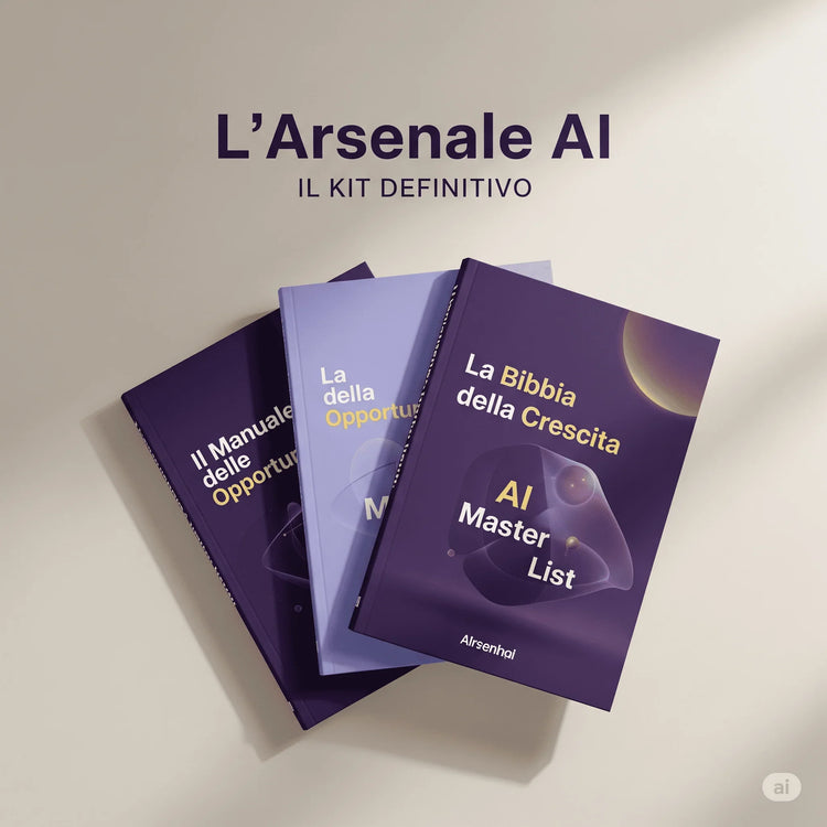 L'Arsenale AI: Il Kit Definitivo per Innovare, Automatizzare e Guadagnare